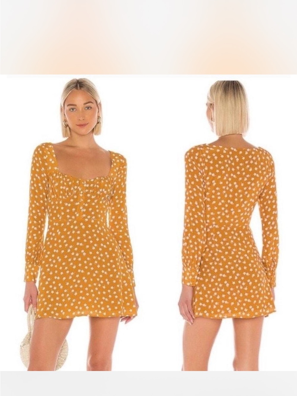 PRIVACY PLEASE REVOLVE Floral L/S Dress - Picture 1 of 6